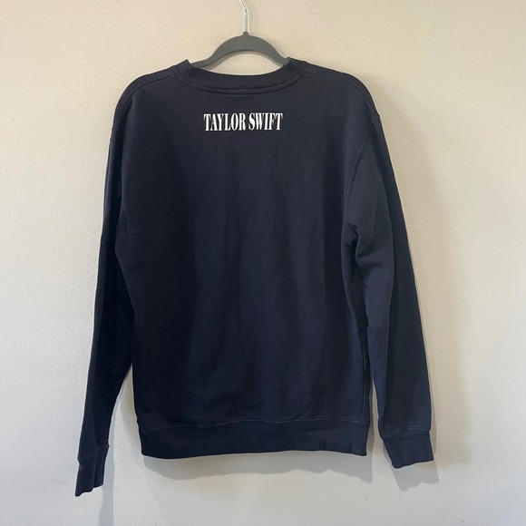 Taylor Swift Midnights Era Tour Crewneck Sweatshirt Blue Women's Large - Picture 2 of 7